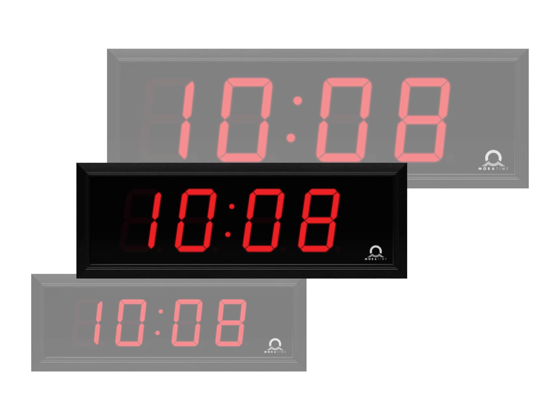 mobaline indoor digital clock ECO-M-DC 75mm character height