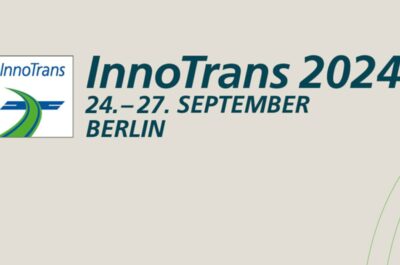 InnoTrans 2024 Logo in beige background