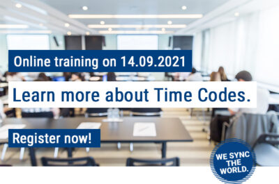 Newsletter Timecodes Online Training